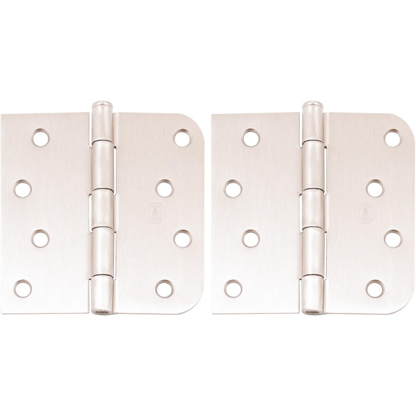 4-Inch Square by 5/8-Inch Radius Hinge