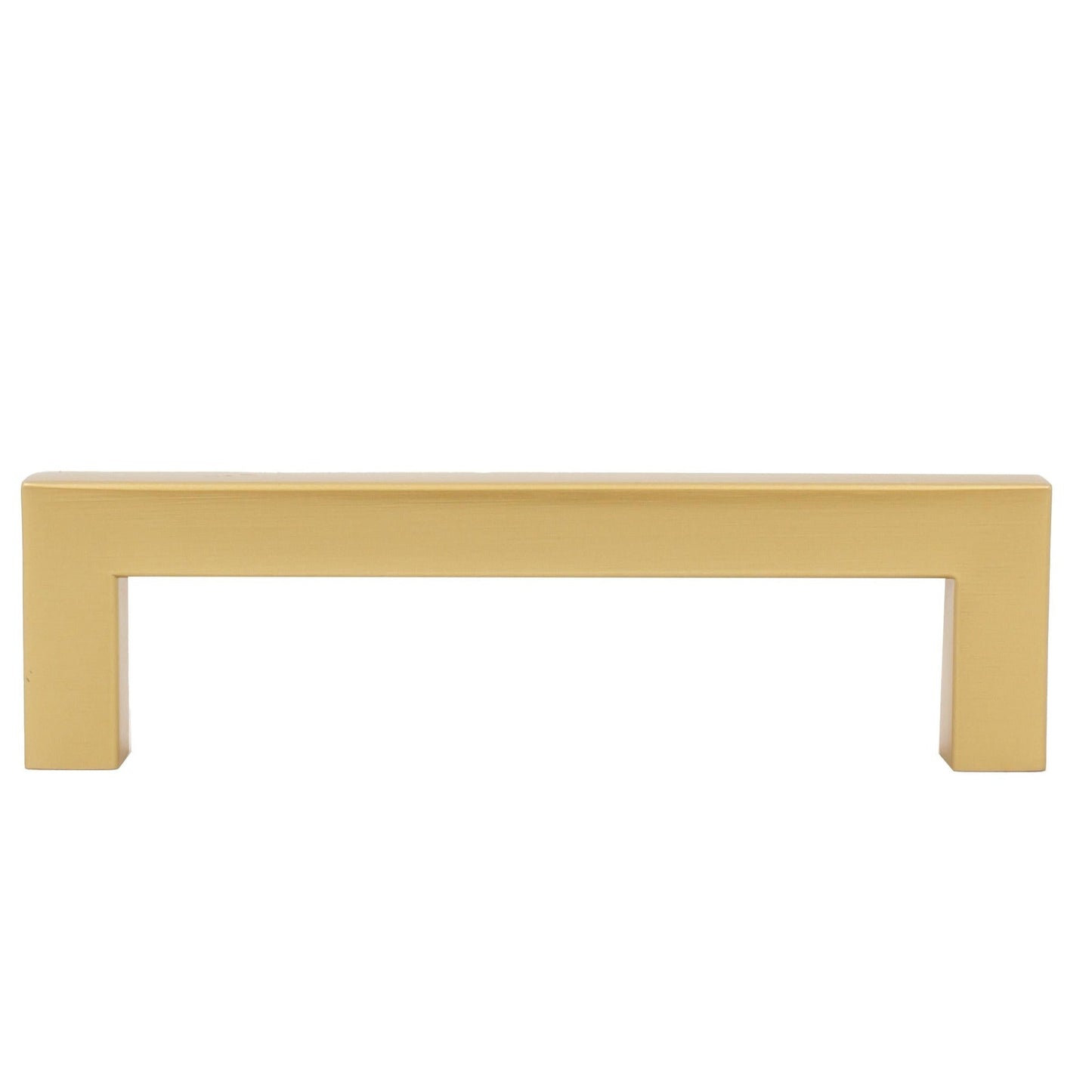 Contemporary Square 96mm Pull, Stainless Steel