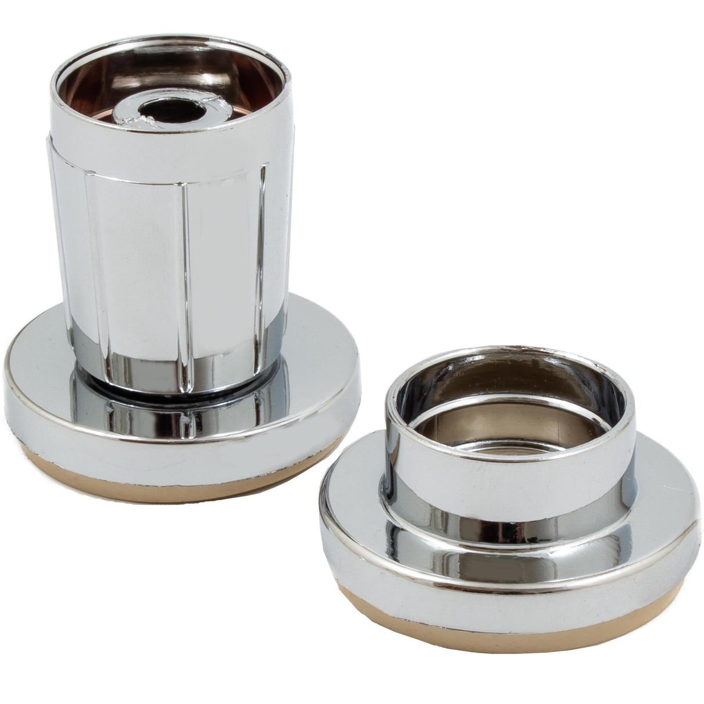 Adjustable Shower Rod Flange Set