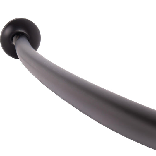 Adjustable Curved Shower Rod, 45" to 72"