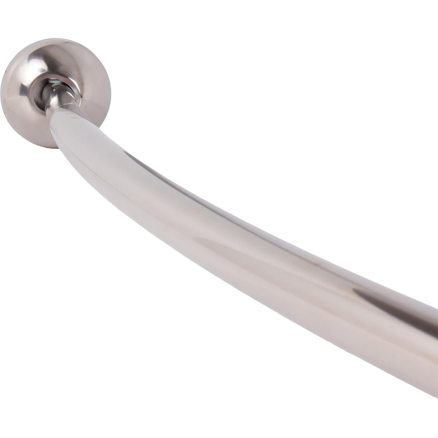 Adjustable Curved Shower Rod, 45" to 72"