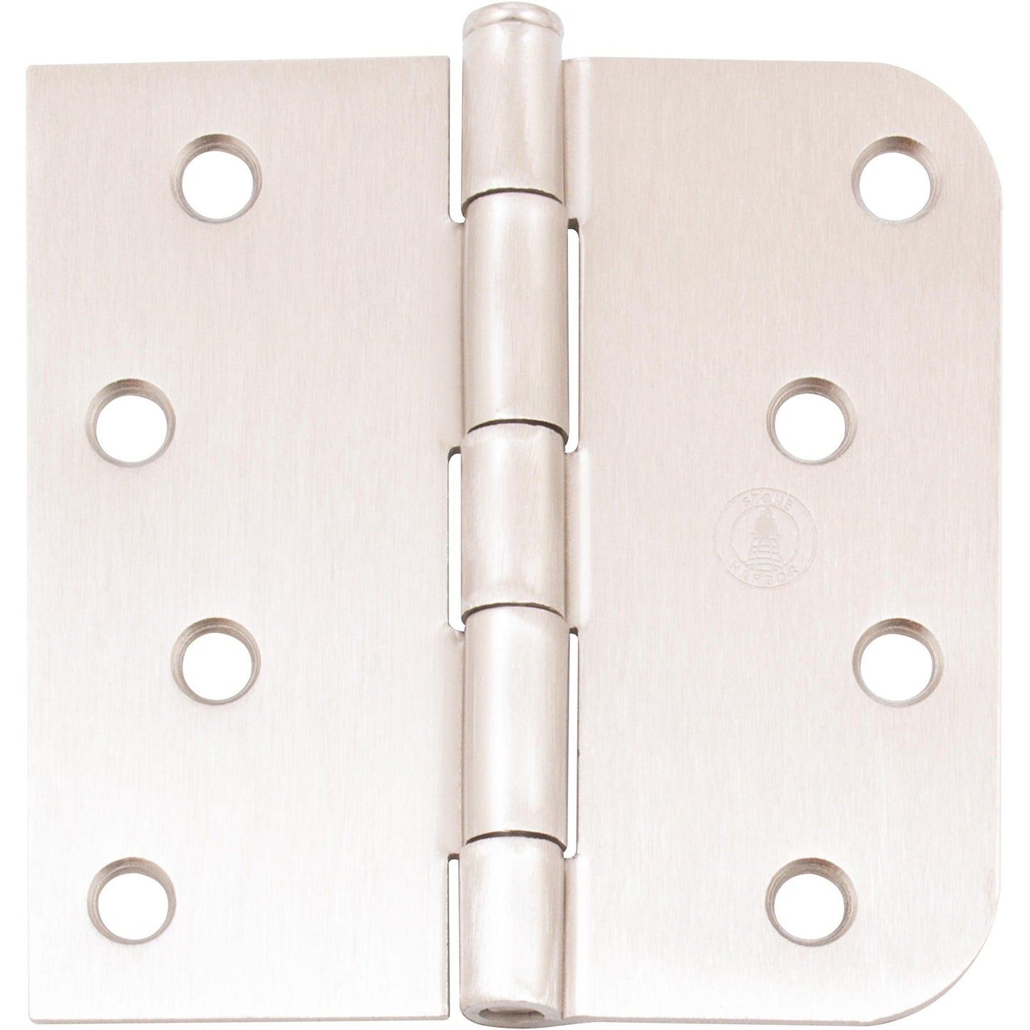 4-Inch Square by 5/8-Inch Radius Hinge