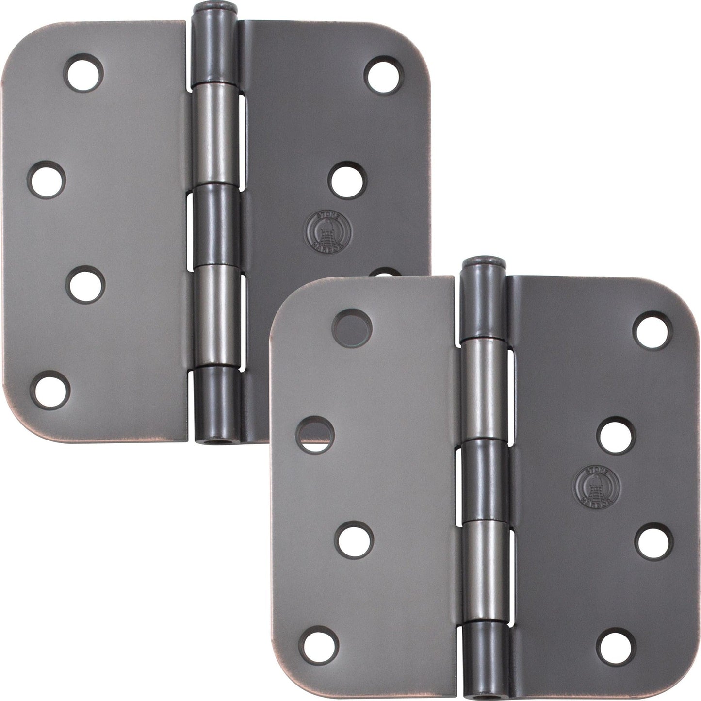 4" Door Hinges, 5/8" Radius Corner