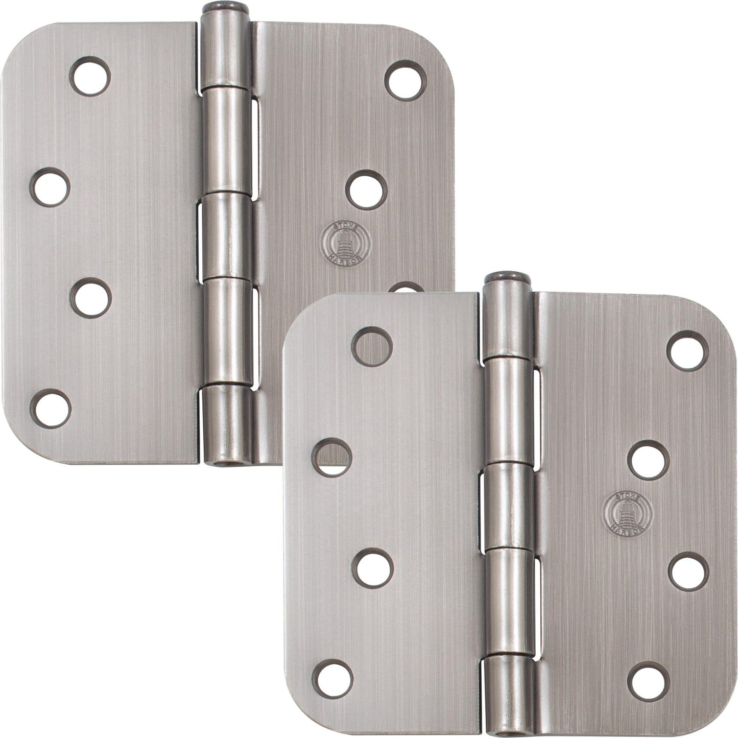 4" Door Hinges, 5/8" Radius Corner