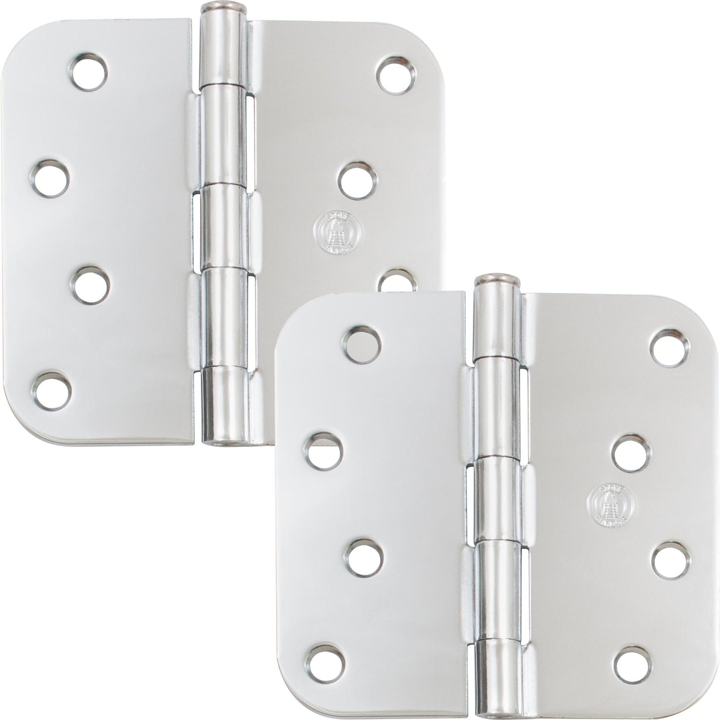 4" Door Hinges, 5/8" Radius Corner