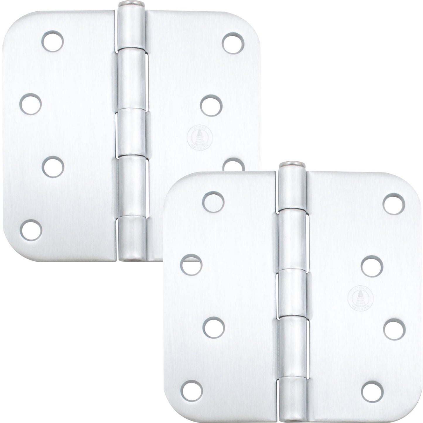 4" Door Hinges, 5/8" Radius Corner
