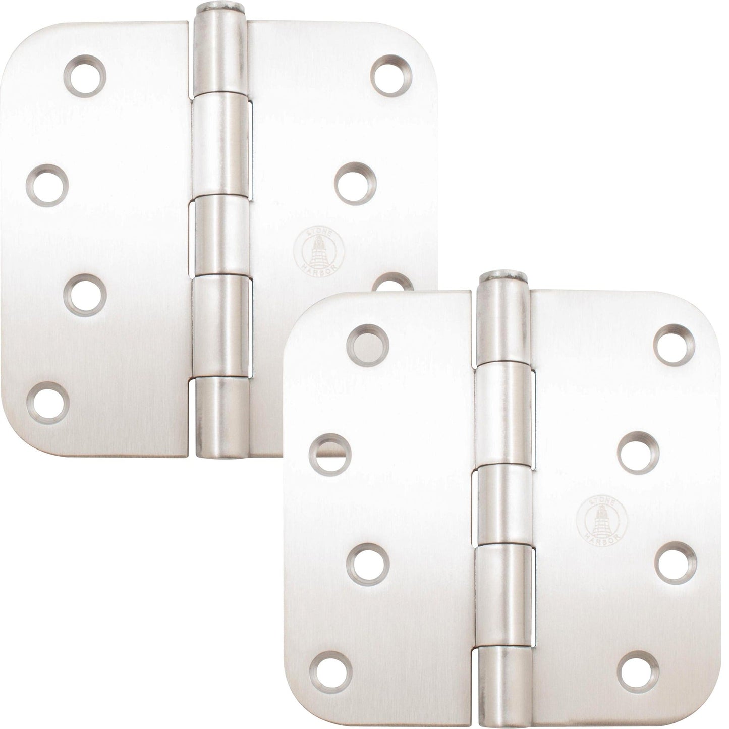 4" Door Hinges, 5/8" Radius Corner