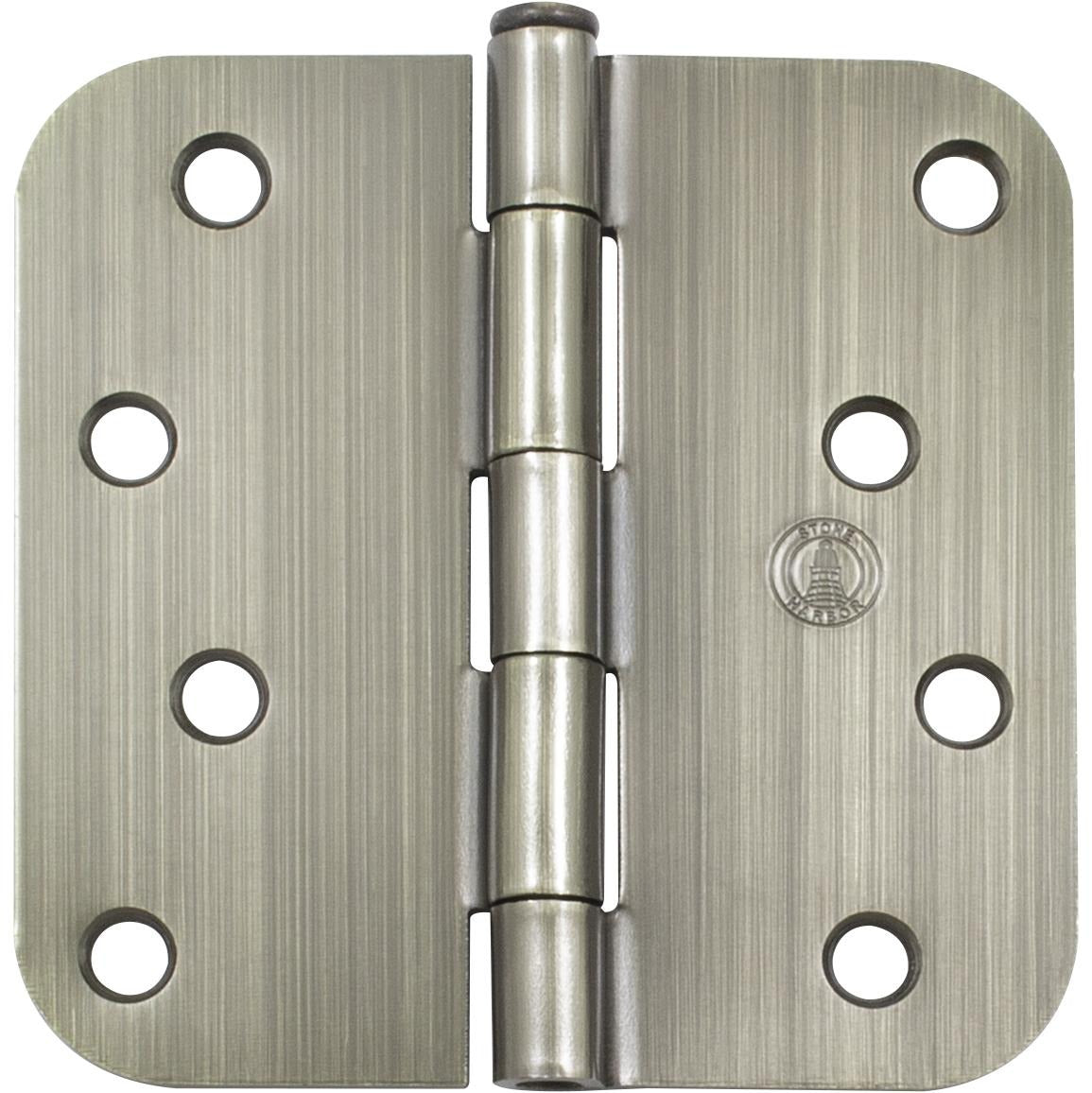 4" Door Hinges, 5/8" Radius Corner
