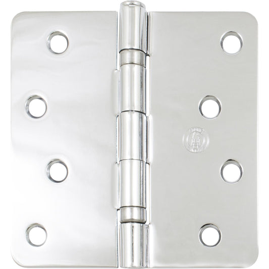 4" Door Hinges, 1/4" Radius Corner