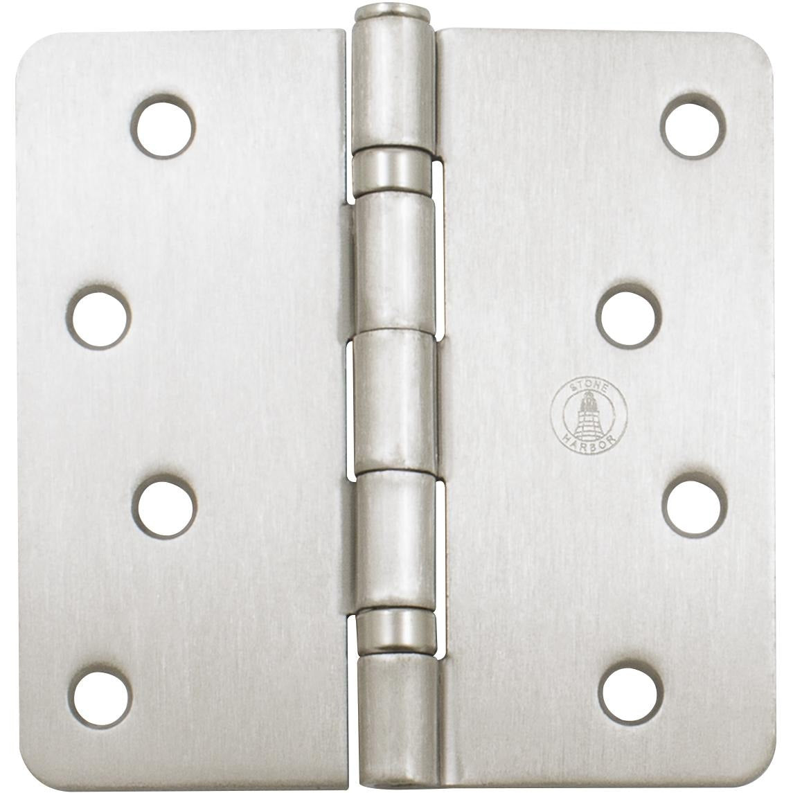 4" Door Hinges, 1/4" Radius Corner