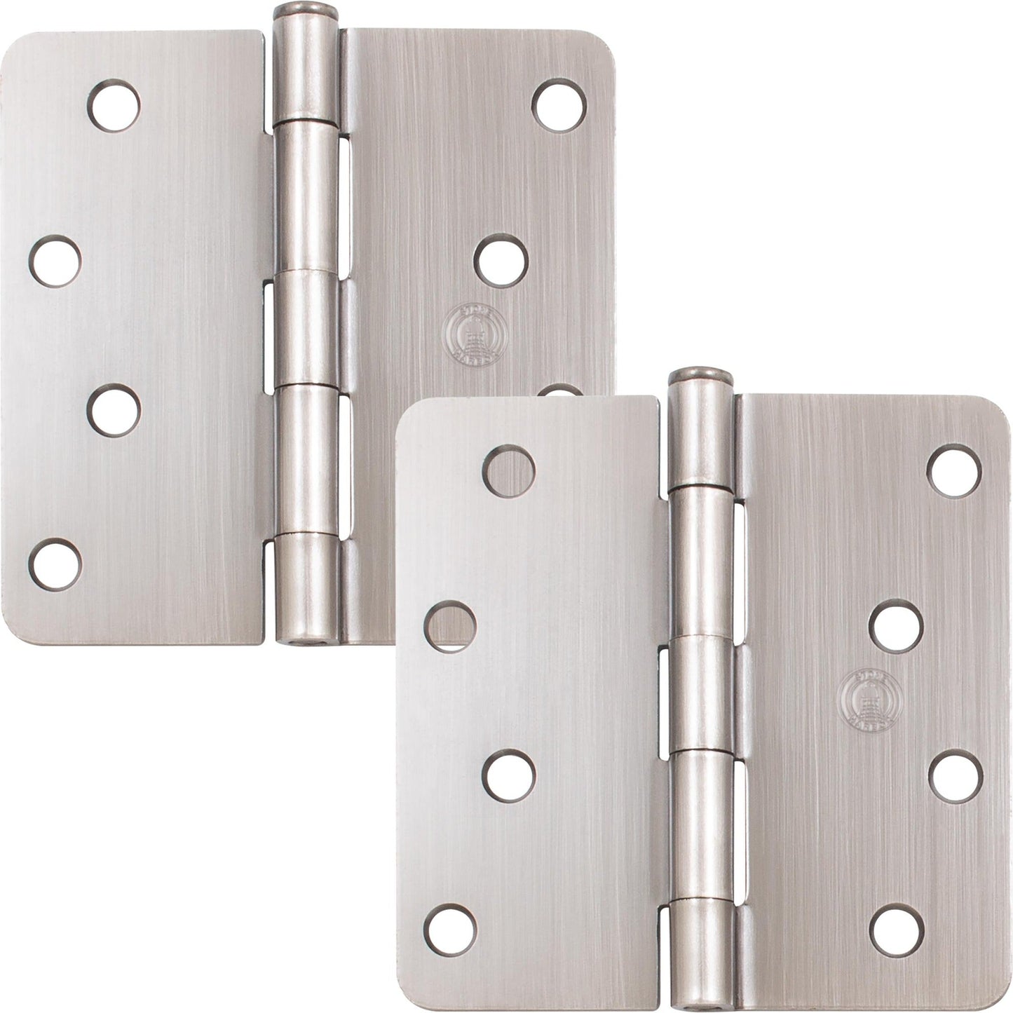 4" Door Hinges, 1/4" Radius Corner
