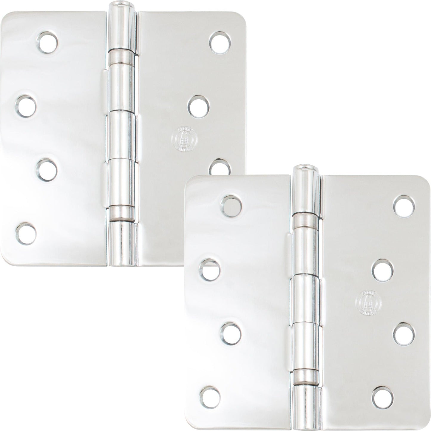 4" Door Hinges, 1/4" Radius Corner