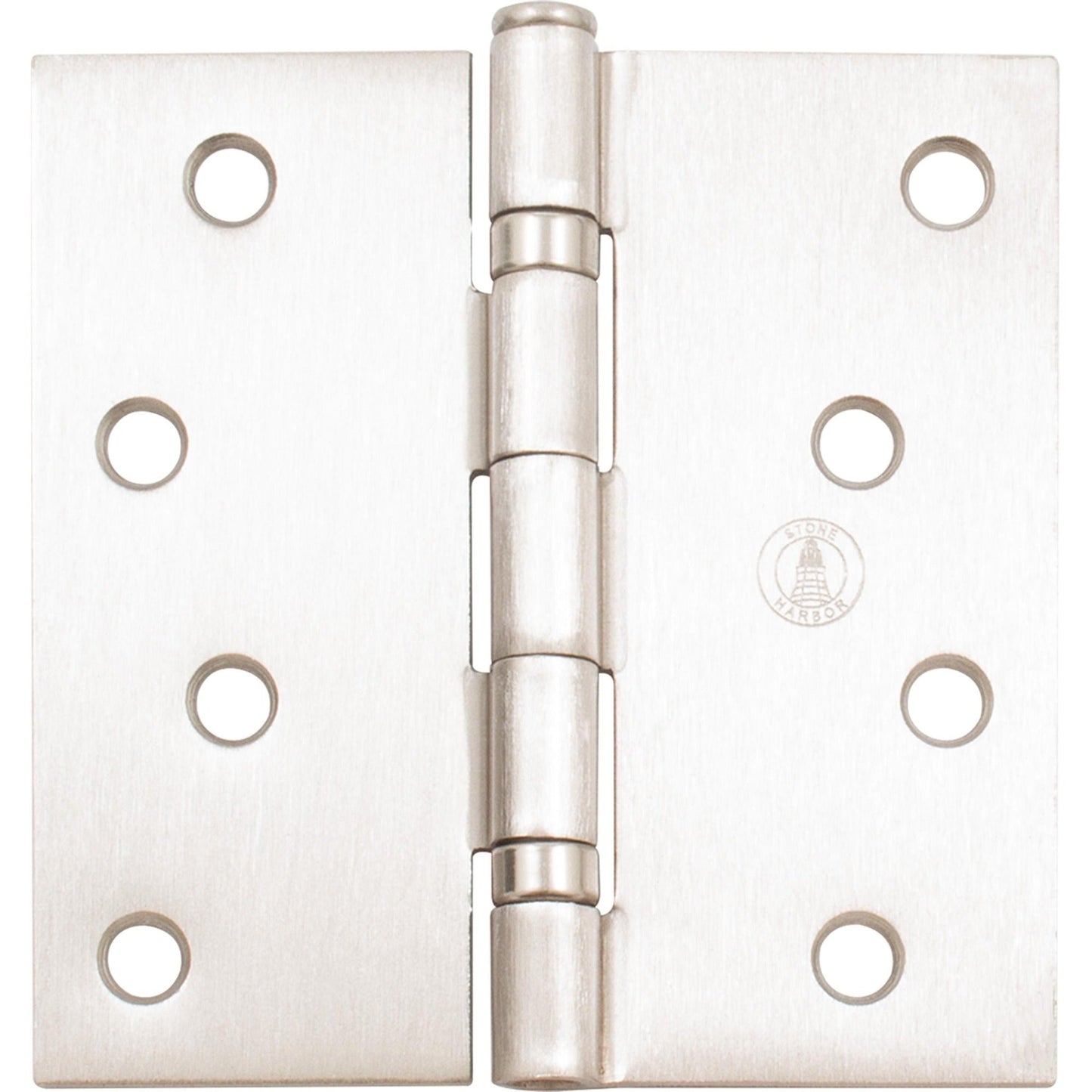 4" Ball-Bearing Door Hinges, Square Corner