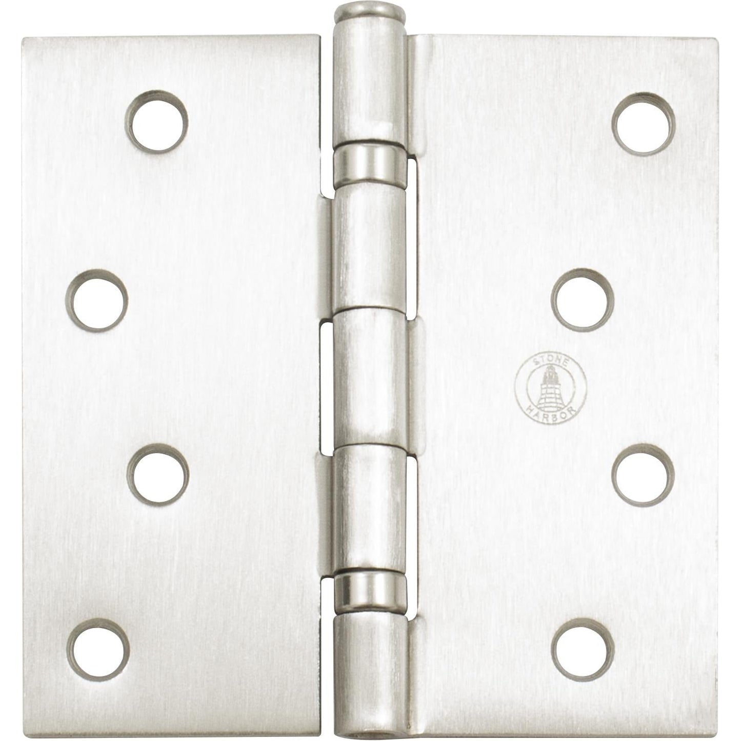 4" Ball-Bearing Door Hinges, Square Corner