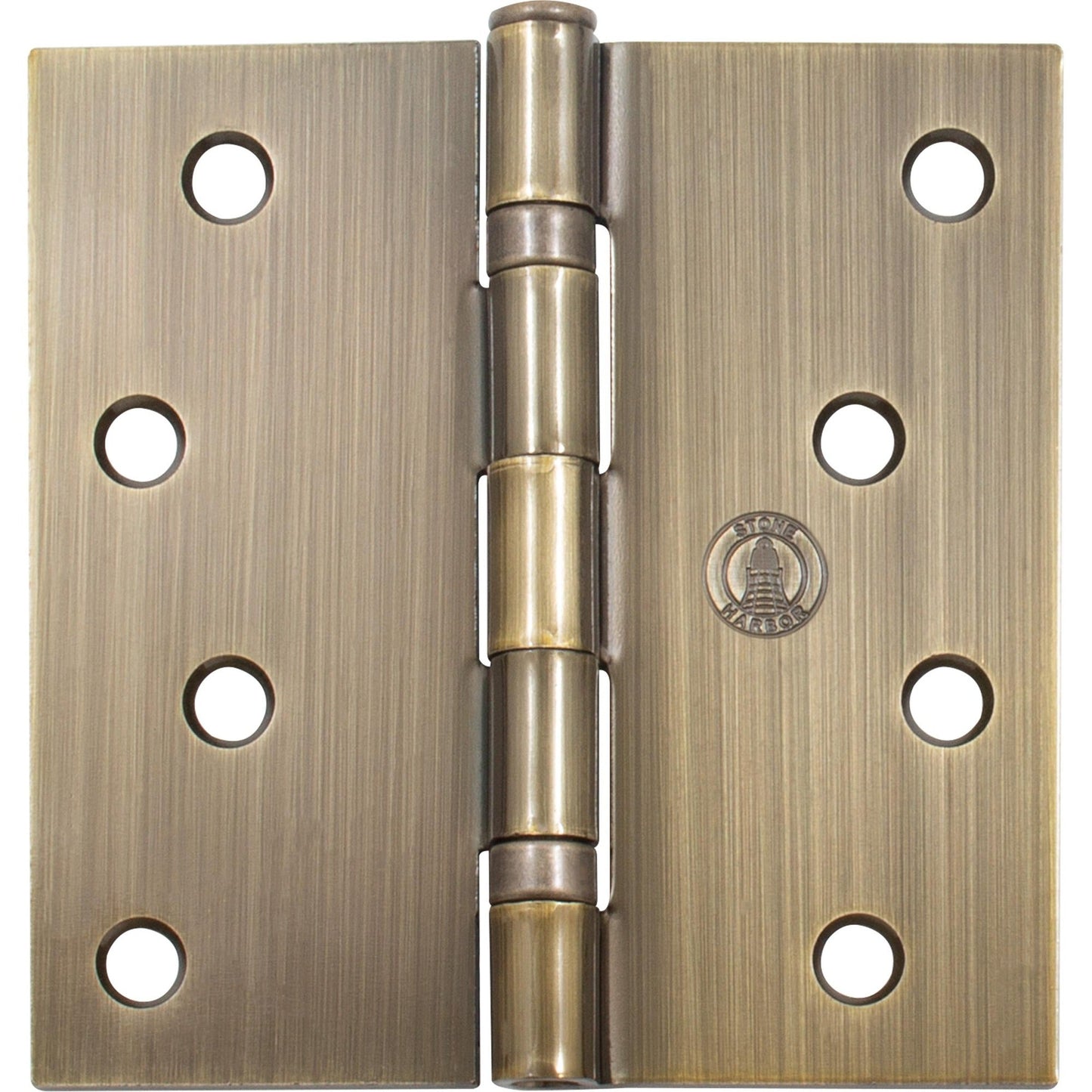 4" Ball-Bearing Door Hinges, Square Corner
