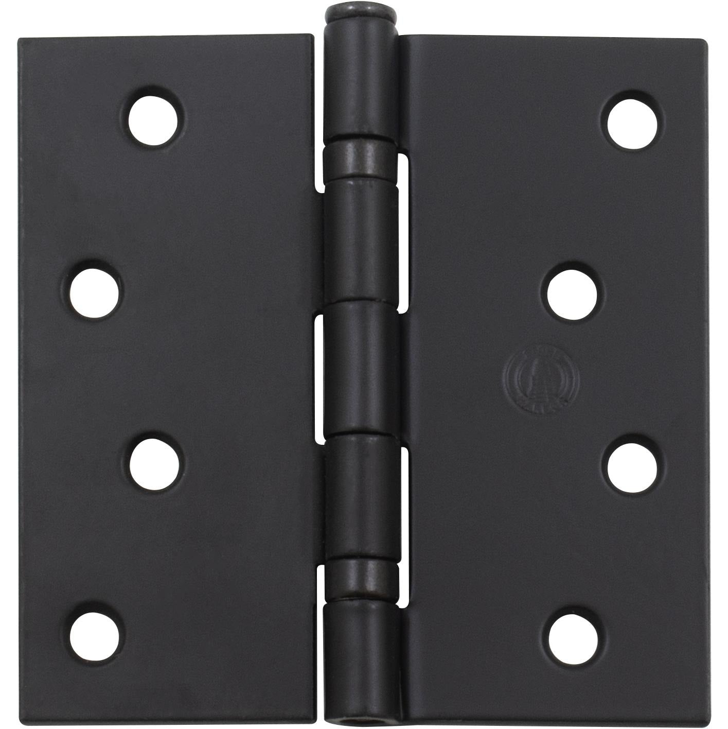 4" Ball-Bearing Door Hinges, Square Corner