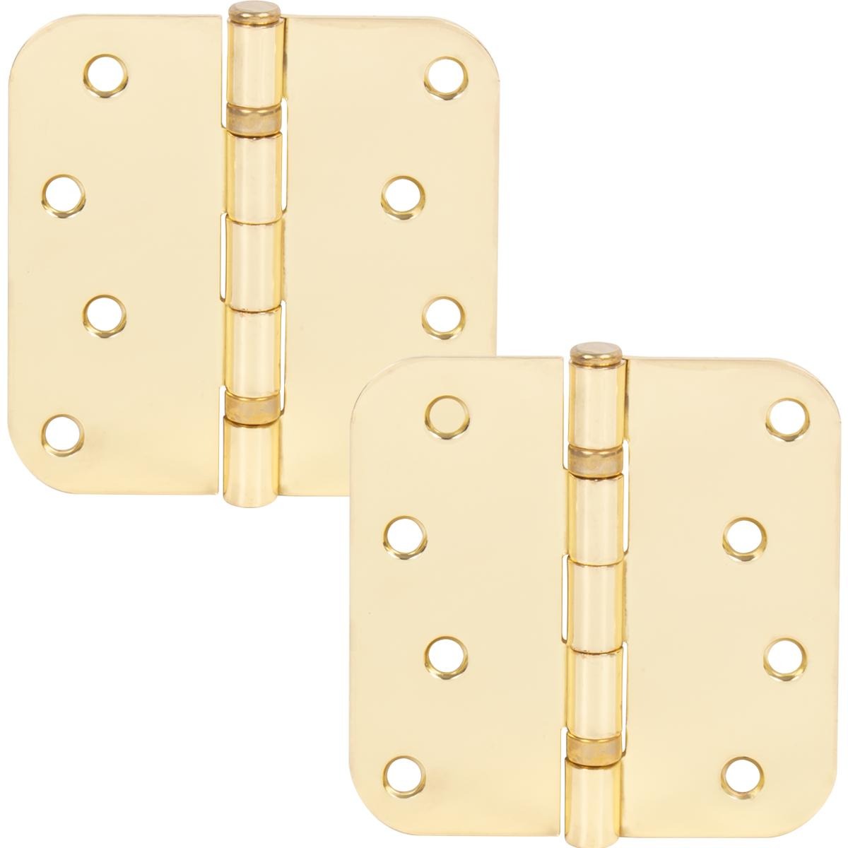 4" Ball-Bearing Door Hinges, 5/8" Radius Corner