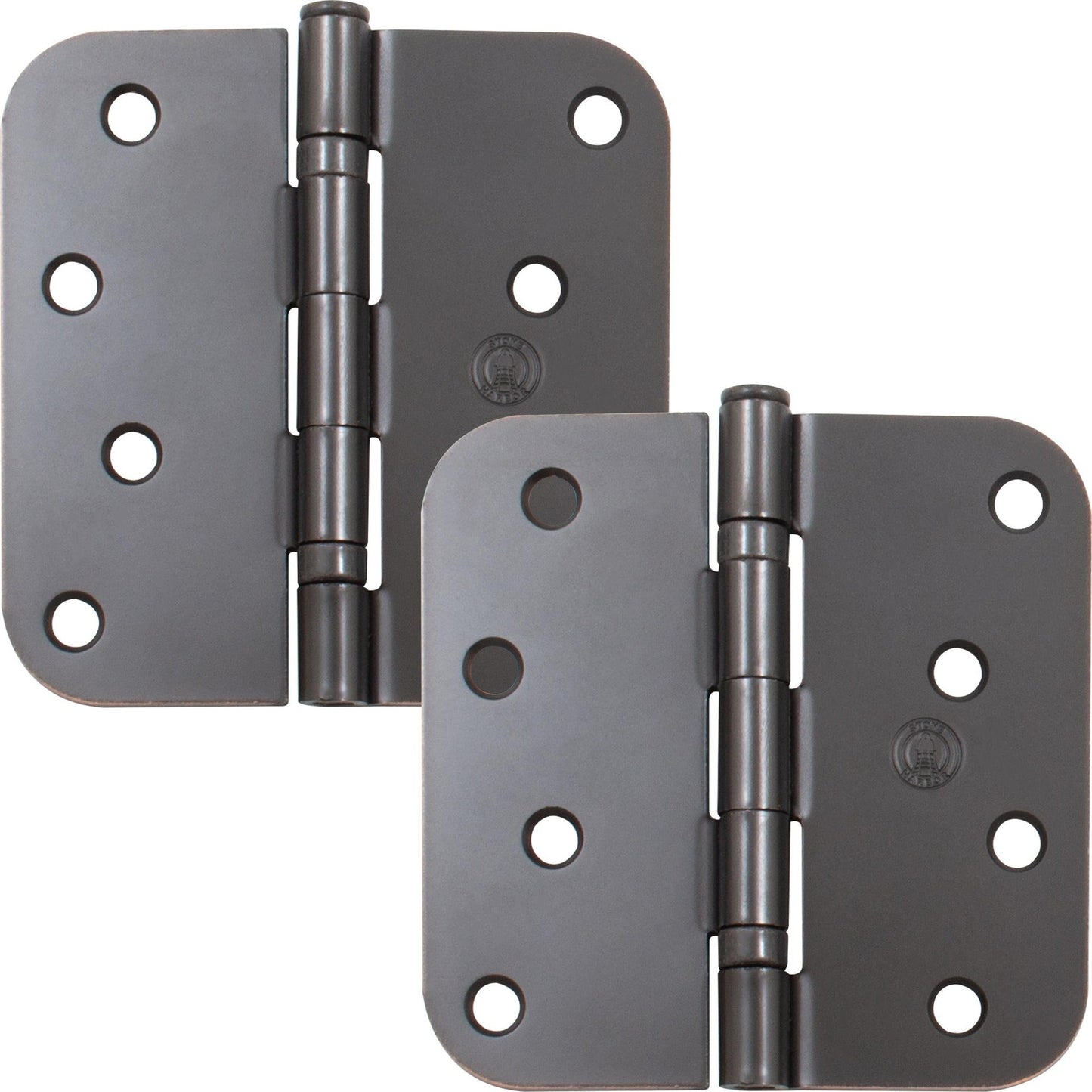 4" Ball-Bearing Door Hinges, 5/8" Radius Corner