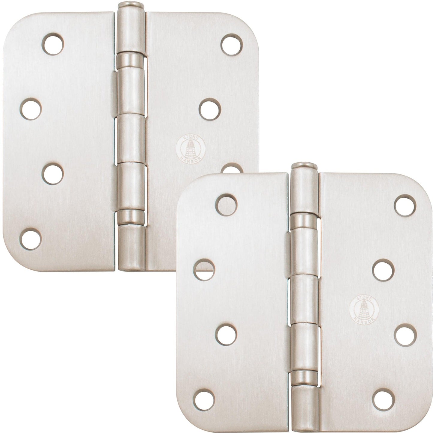 4" Ball-Bearing Door Hinges, 5/8" Radius Corner