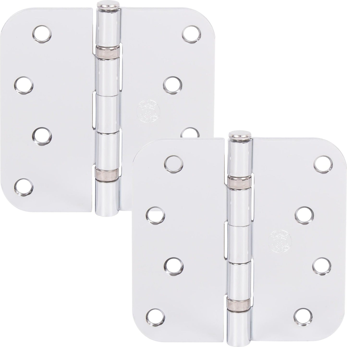 4" Ball-Bearing Door Hinges, 5/8" Radius Corner