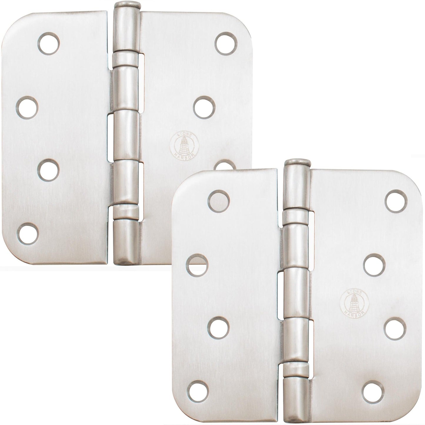 4" Ball-Bearing Door Hinges, 5/8" Radius Corner