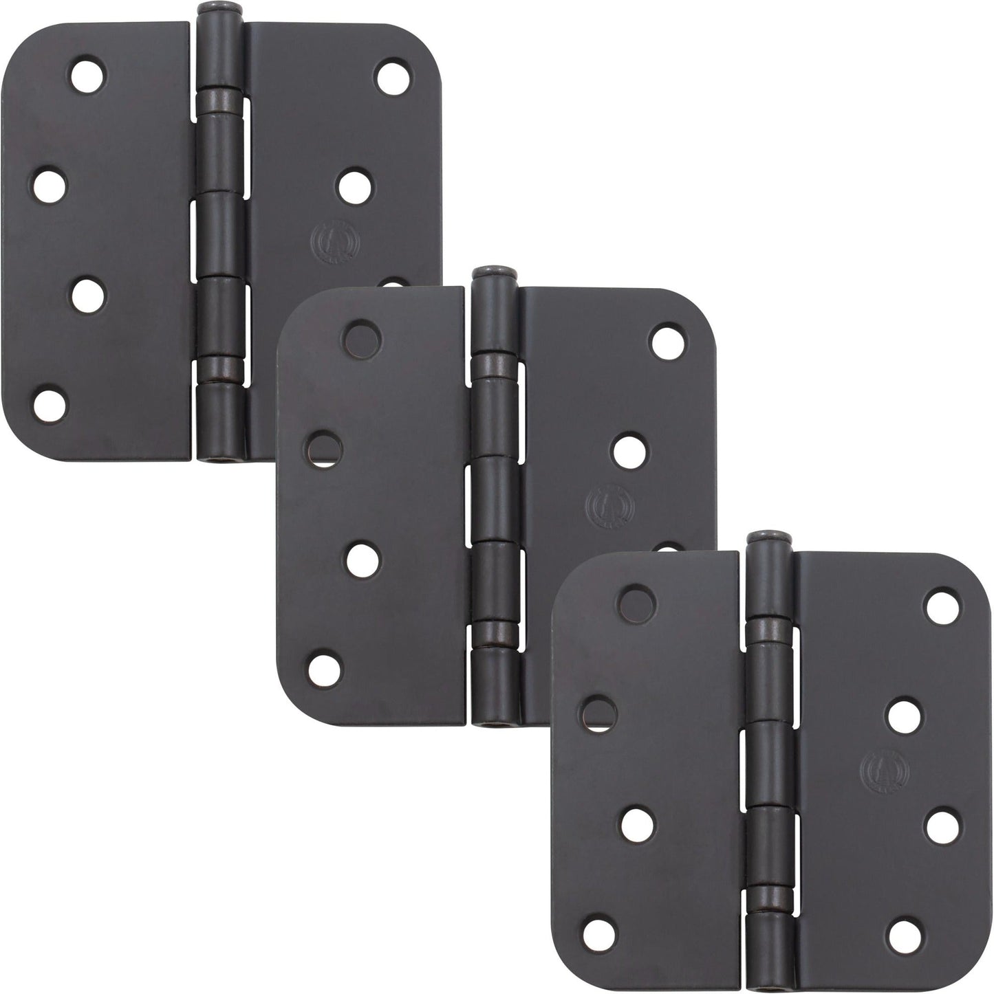 4" Ball-Bearing Door Hinges, 5/8" Radius Corner