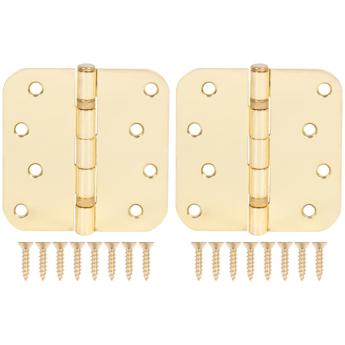4" Ball-Bearing Door Hinges, 5/8" Radius Corner