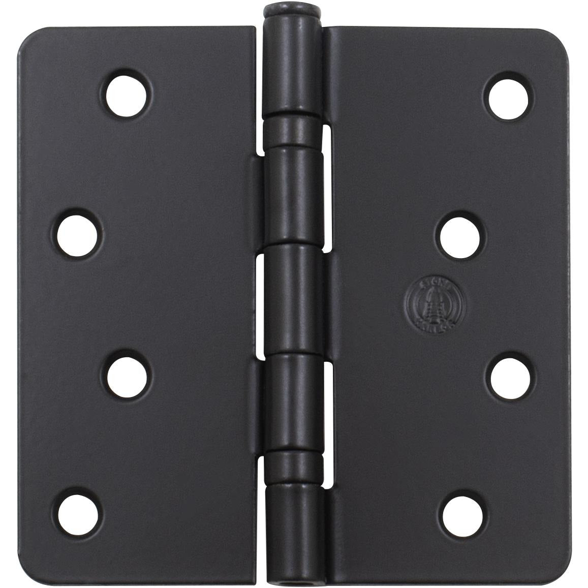 4" Ball-Bearing Door Hinges, 1/4" Radius Corner