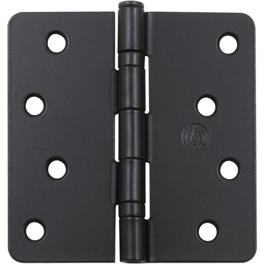 4" Ball-Bearing Door Hinges, 1/4" Radius Corner