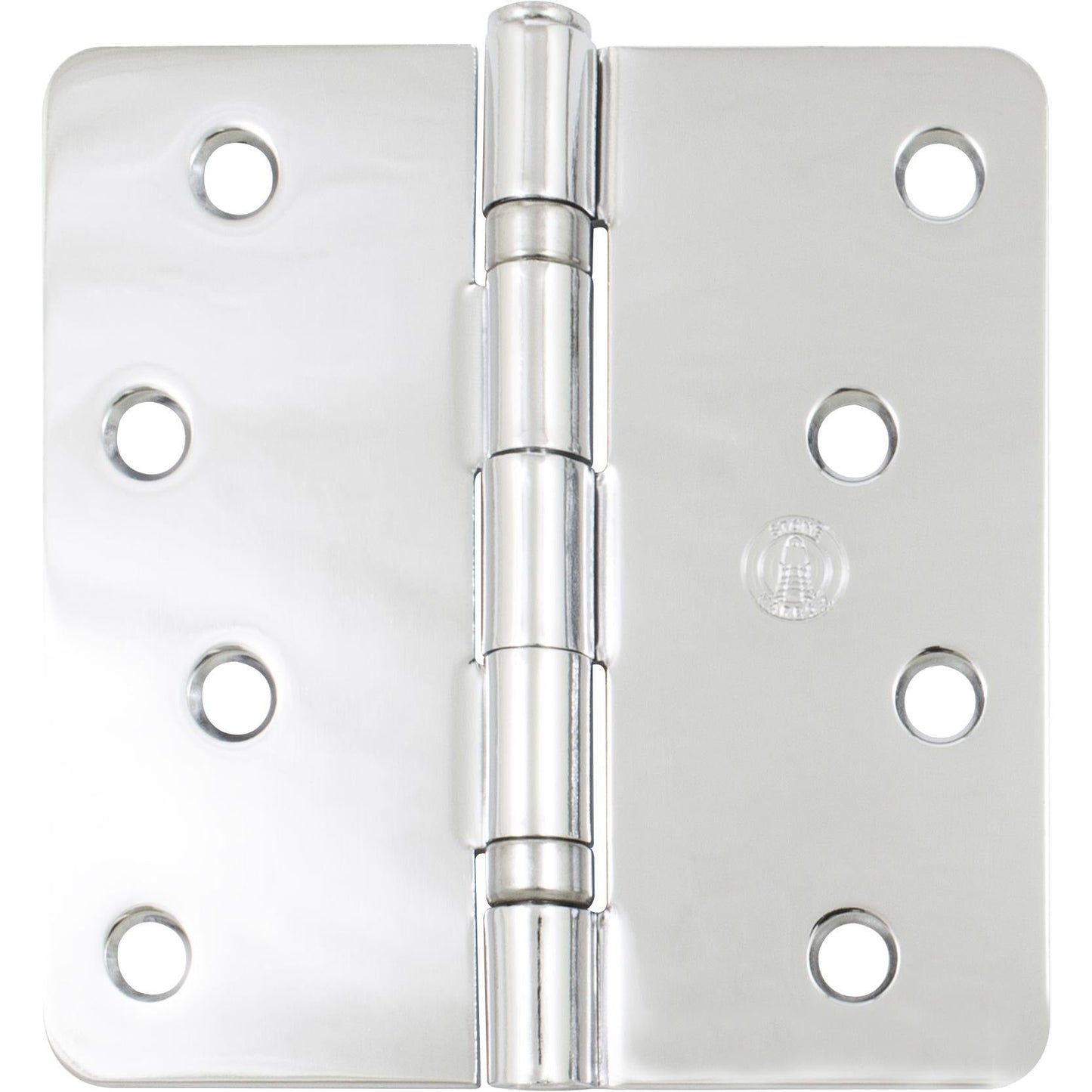 4" Ball-Bearing Door Hinges, 1/4" Radius Corner