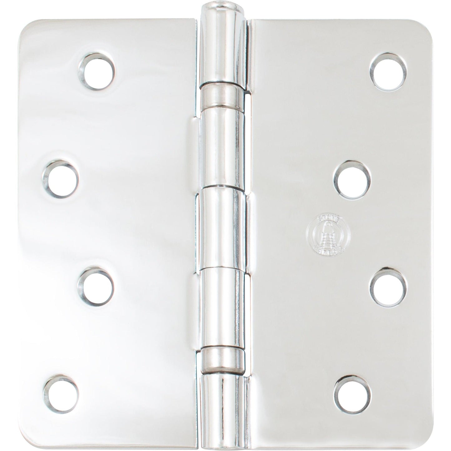 4" Ball-Bearing Door Hinges, 1/4" Radius Corner