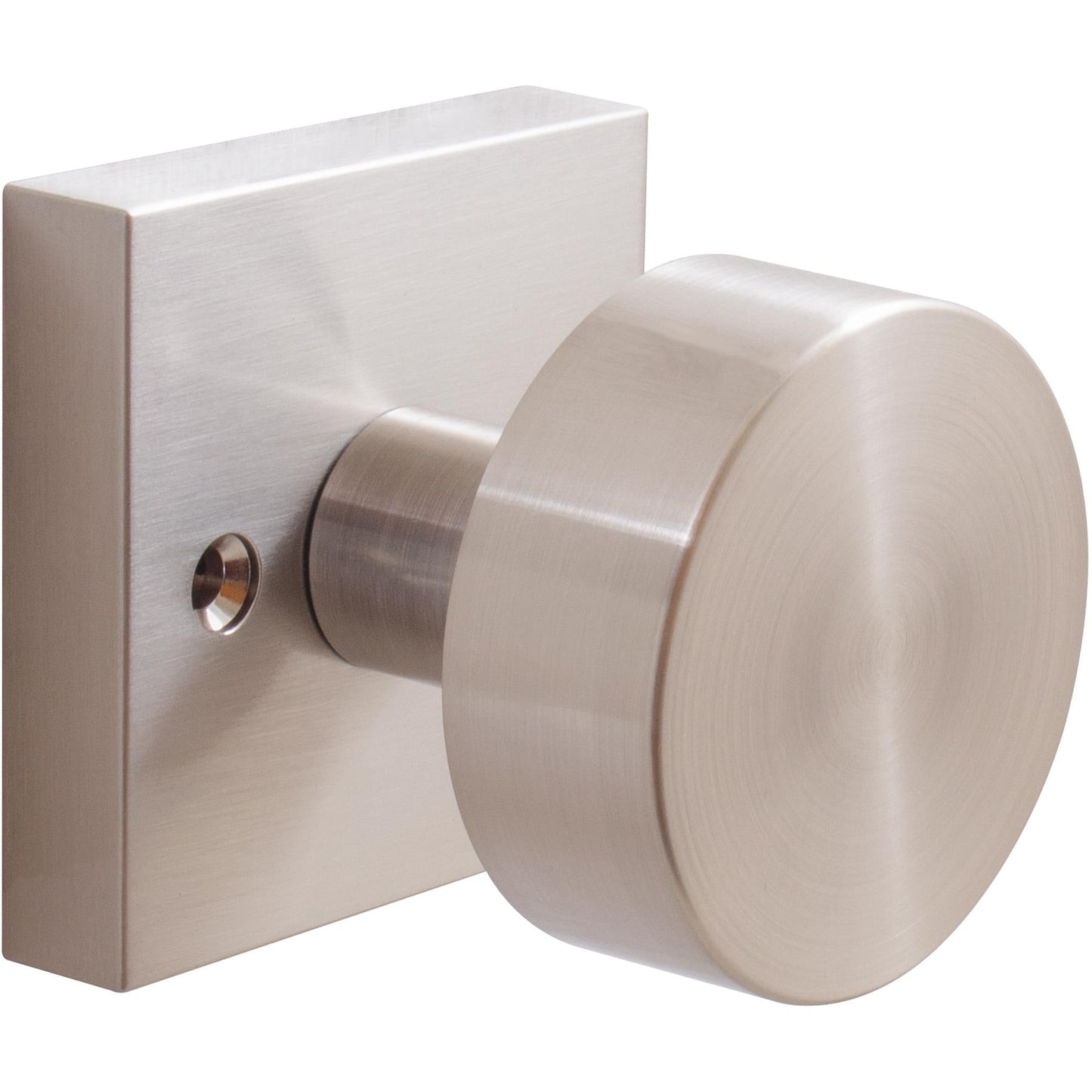 Bonn Door Knob with Square Rosette, Dummy (Non-Turning) Latch