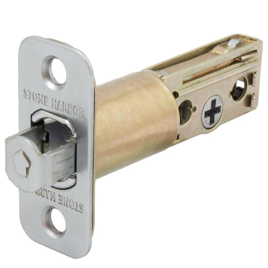 Bed/Bath Latch for Round Pocket Door Locks