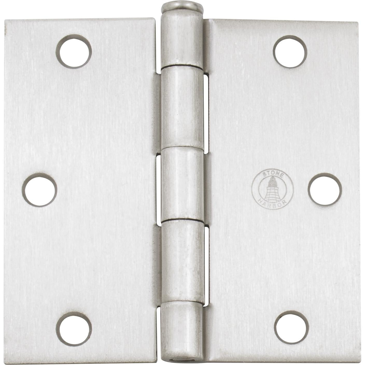 3-1/2" Door Hinges, Square Corner