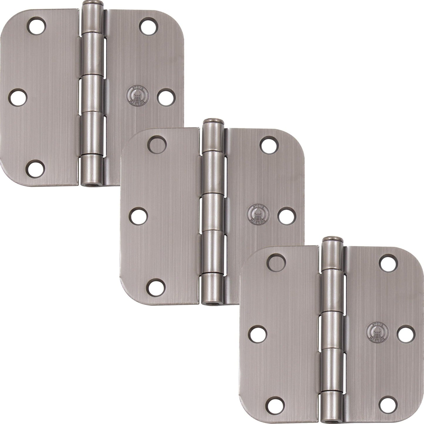 3-1/2" Door Hinges, 5/8" Radius Corner