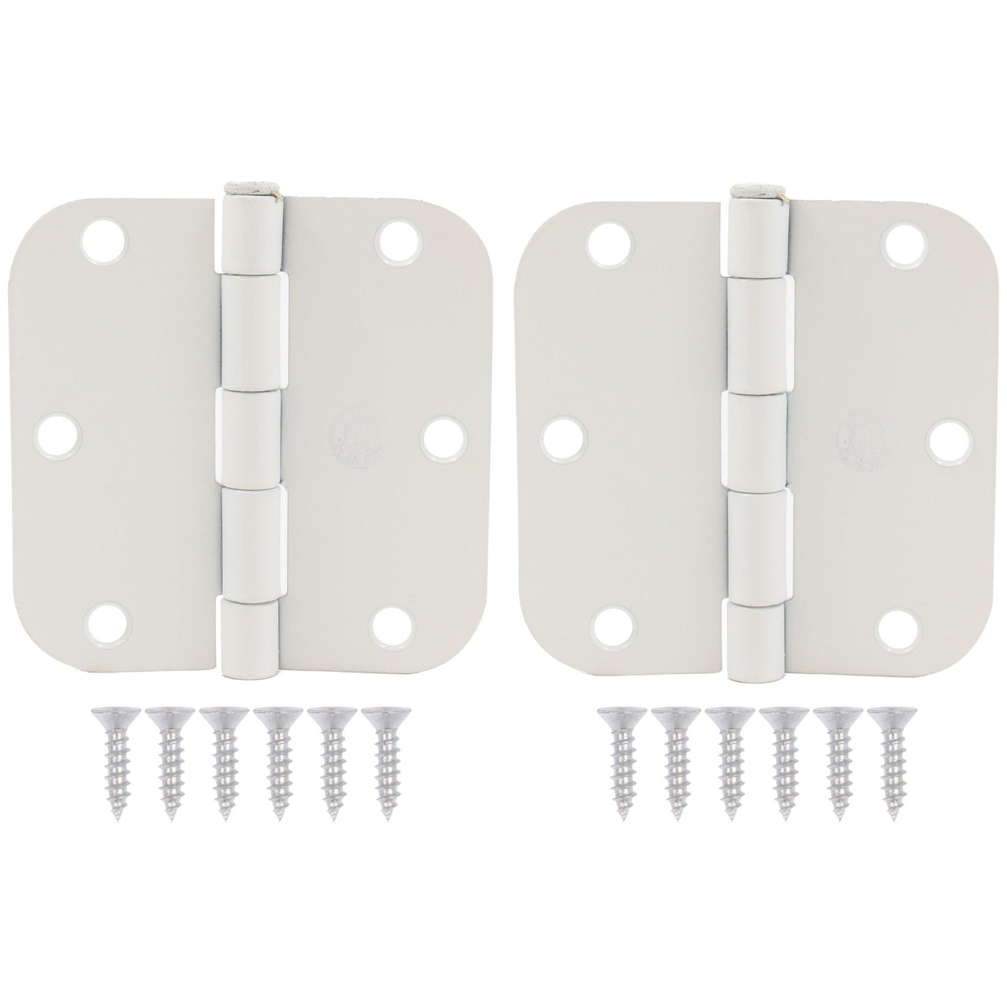3-1/2" Door Hinges, 5/8" Radius Corner