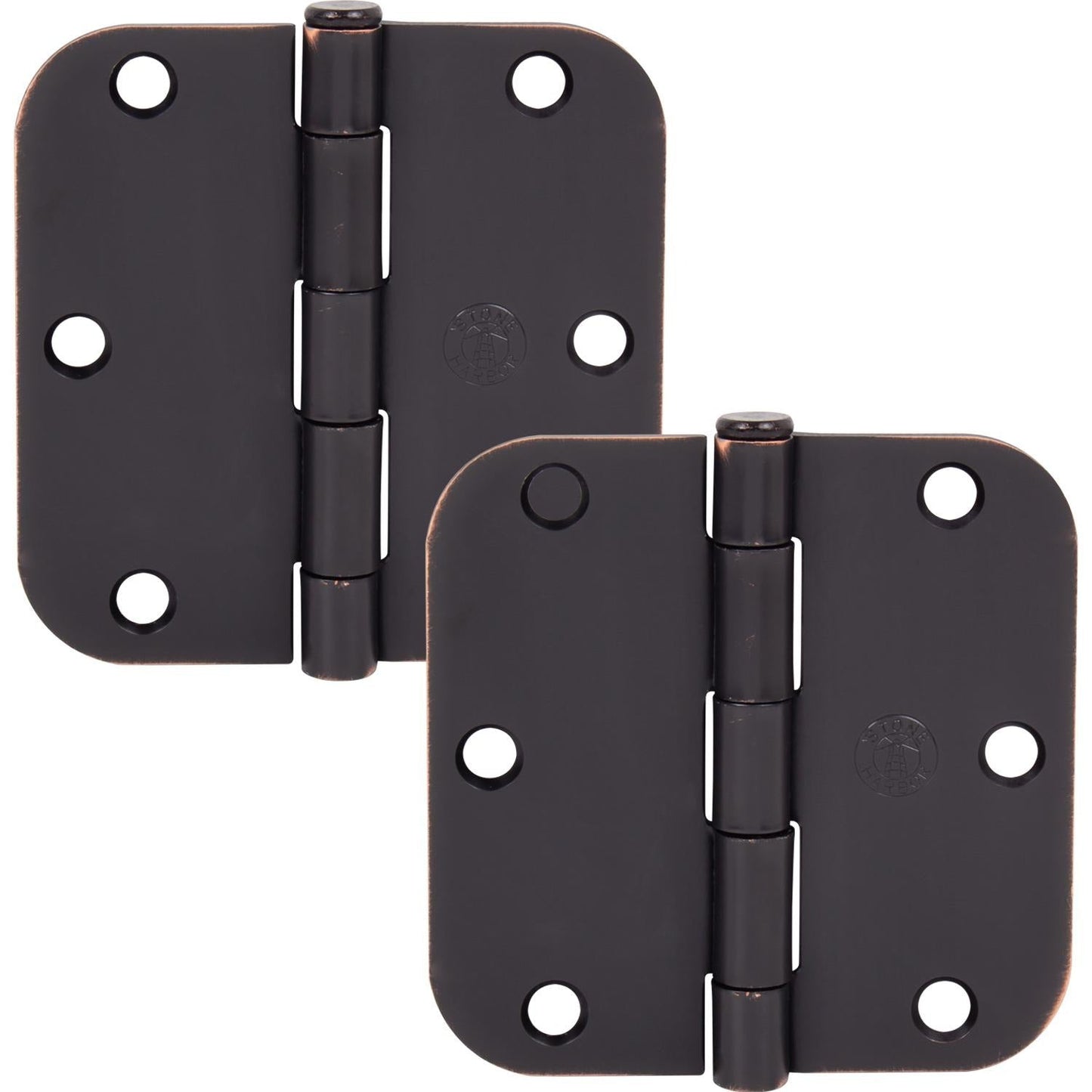 3-1/2" Door Hinges, 5/8" Radius Corner
