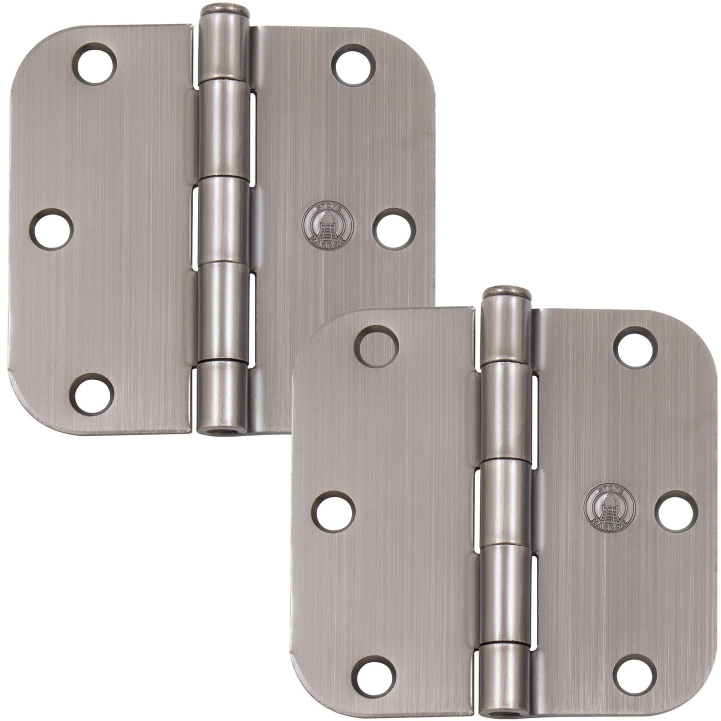 3-1/2" Door Hinges, 5/8" Radius Corner