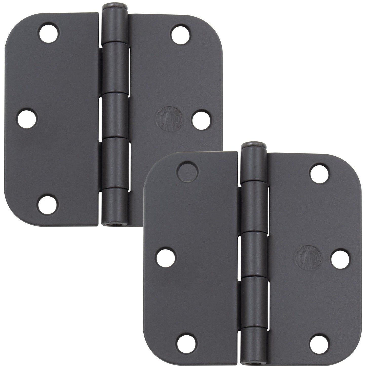 3-1/2" Door Hinges, 5/8" Radius Corner