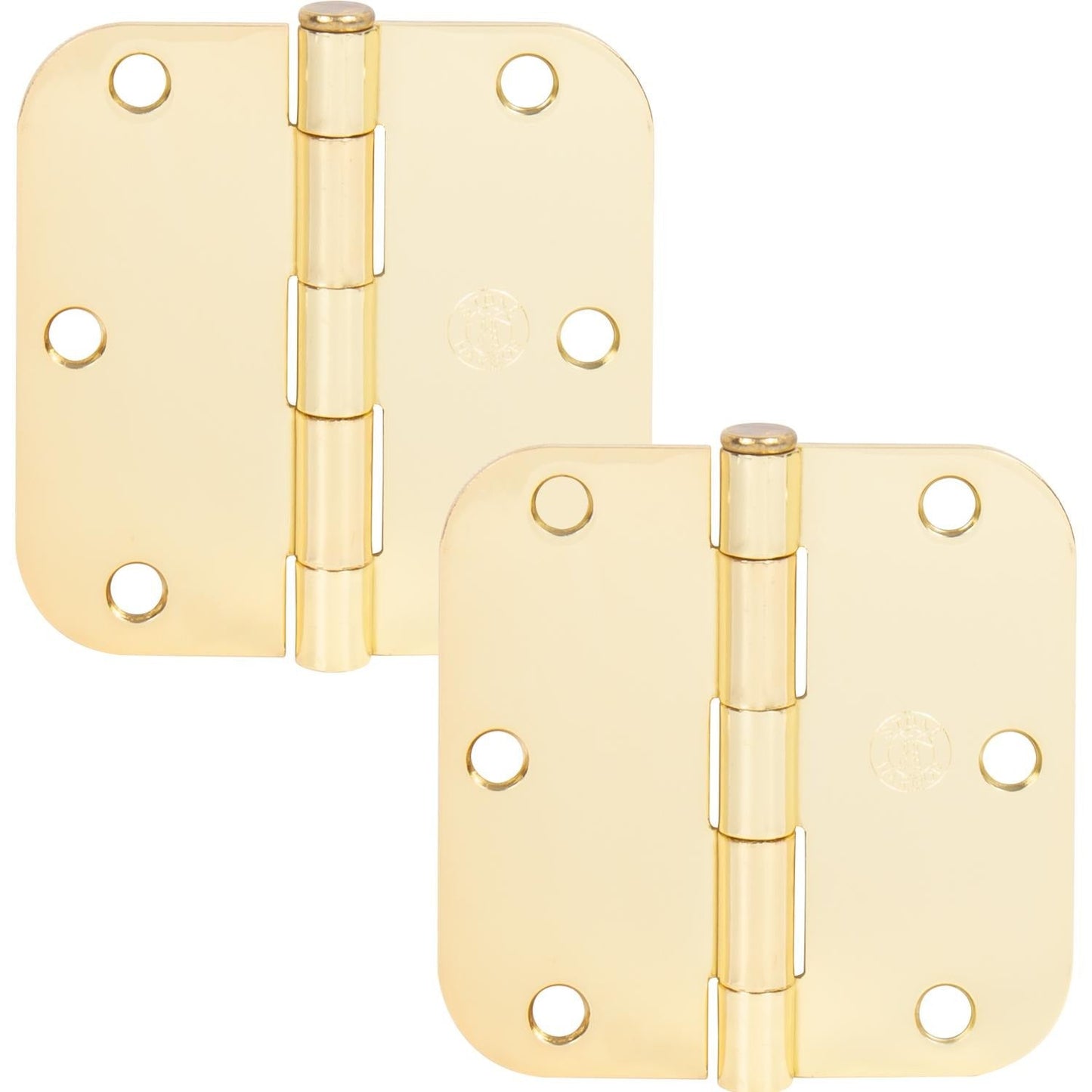 3-1/2" Door Hinges, 5/8" Radius Corner