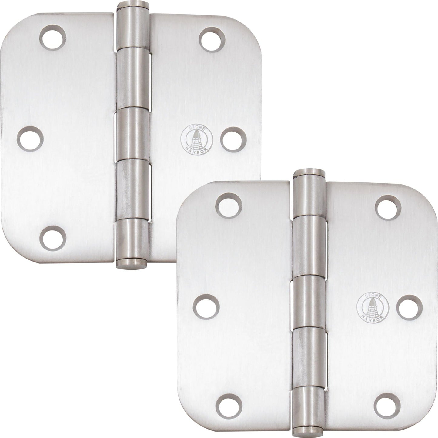 3-1/2" Door Hinges, 5/8" Radius Corner