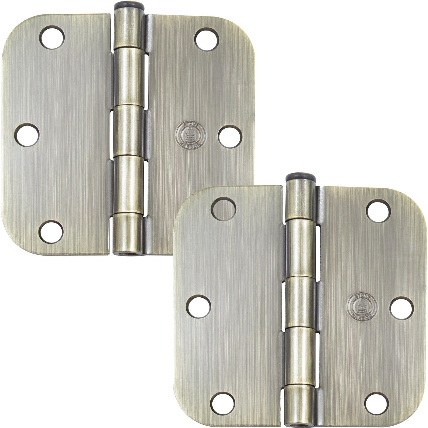 3-1/2" Door Hinges, 5/8" Radius Corner