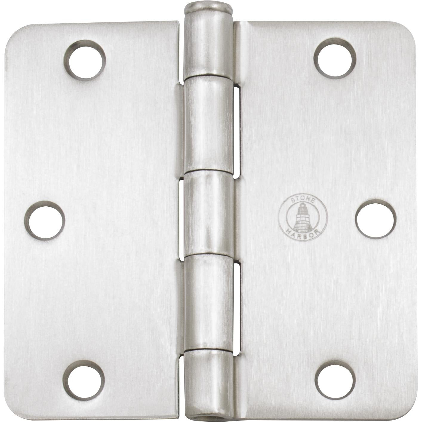 3-1/2" Door Hinges, 1/4" Radius Corner