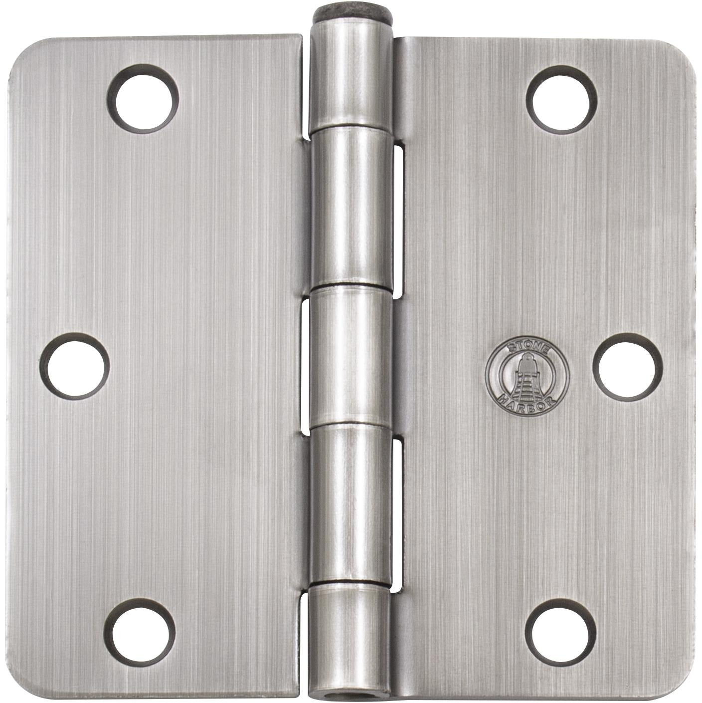 3-1/2" Door Hinges, 1/4" Radius Corner