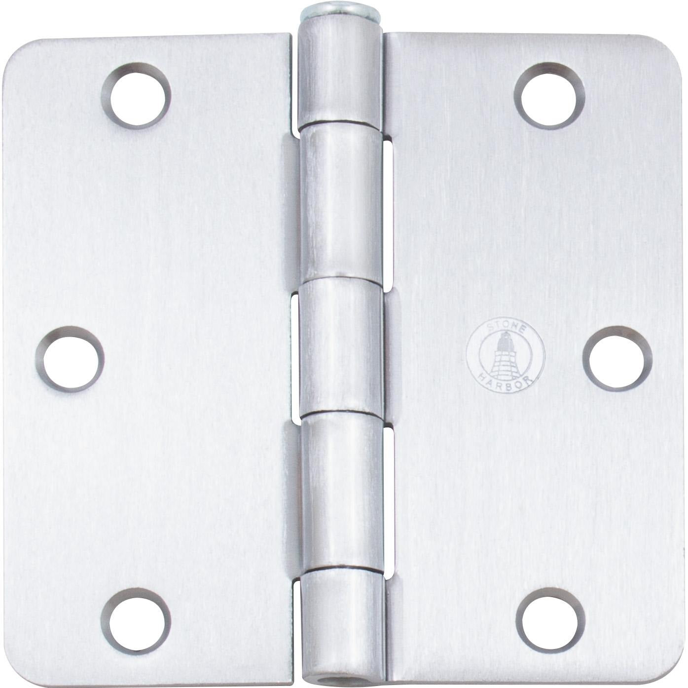 3-1/2" Door Hinges, 1/4" Radius Corner