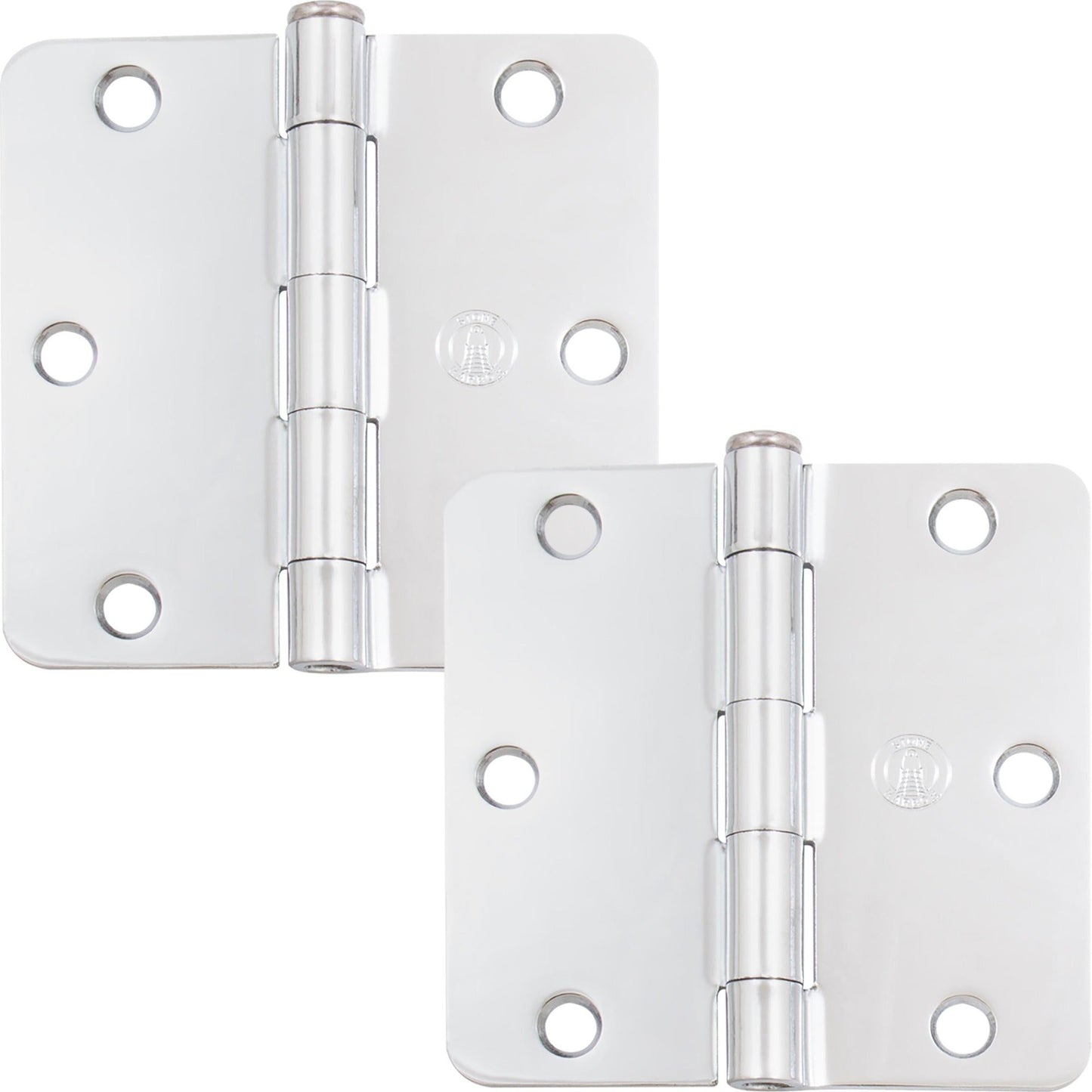 3-1/2" Door Hinges, 1/4" Radius Corner