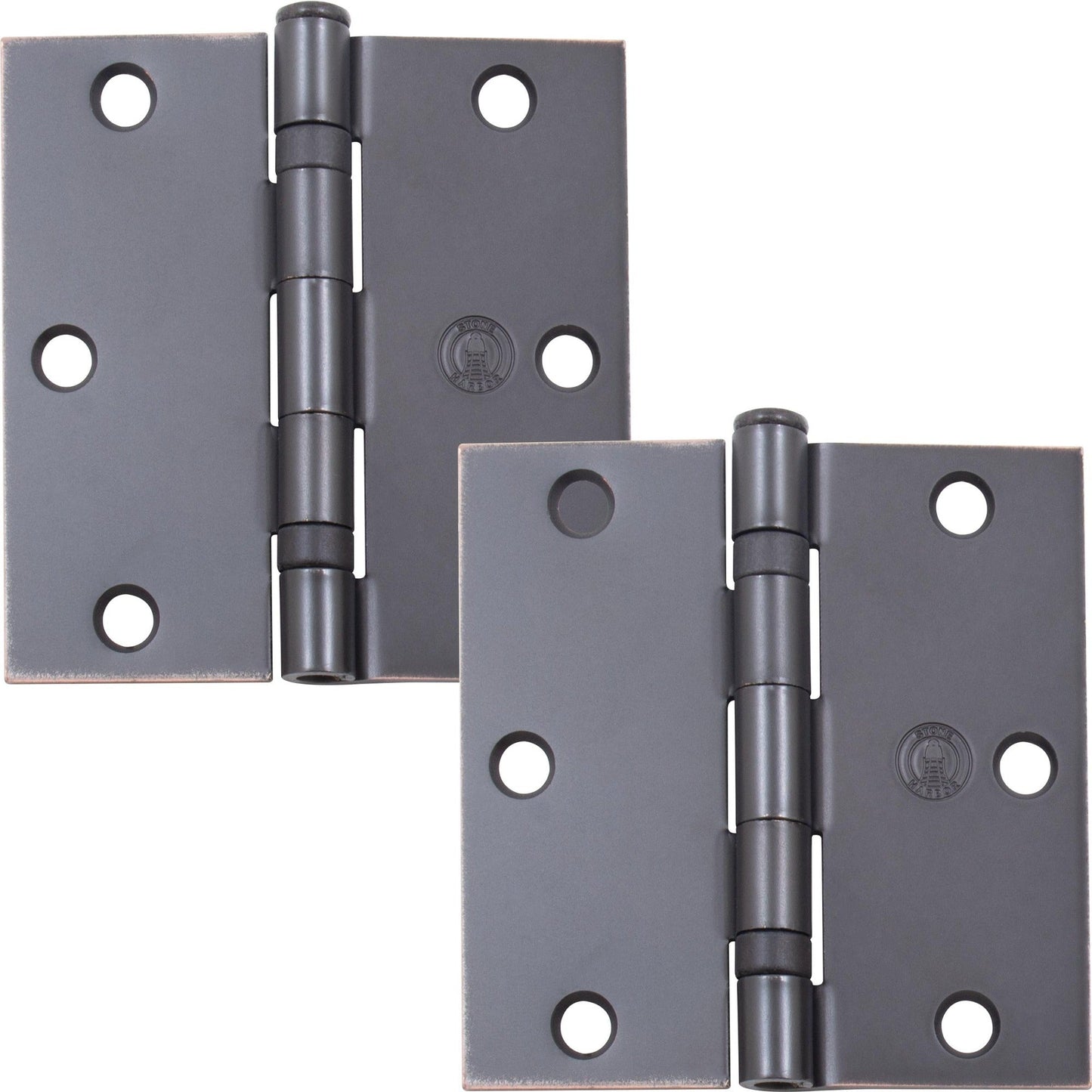 3-1/2" Ball-Bearing Door Hinges, Square Corner