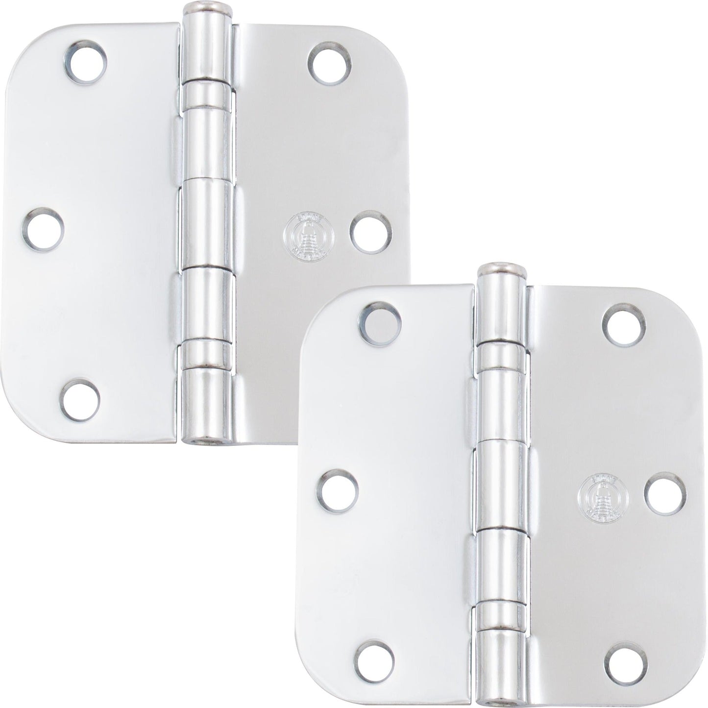 3-1/2" Ball-Bearing Door Hinges, 5/8" Radius Corner