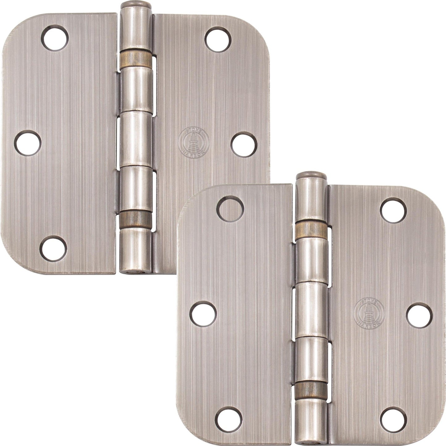 3-1/2" Ball-Bearing Door Hinges, 5/8" Radius Corner