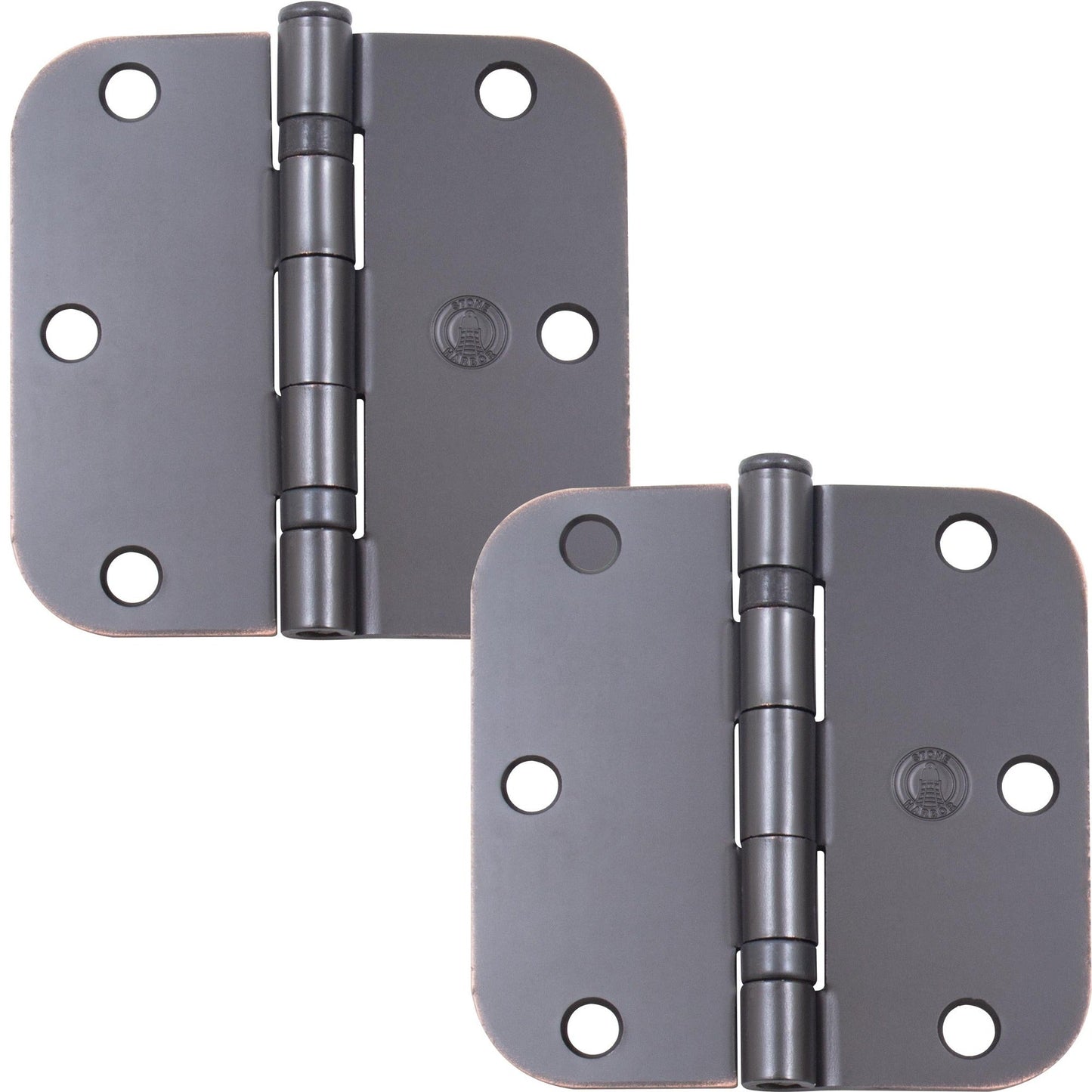 3-1/2" Ball-Bearing Door Hinges, 5/8" Radius Corner